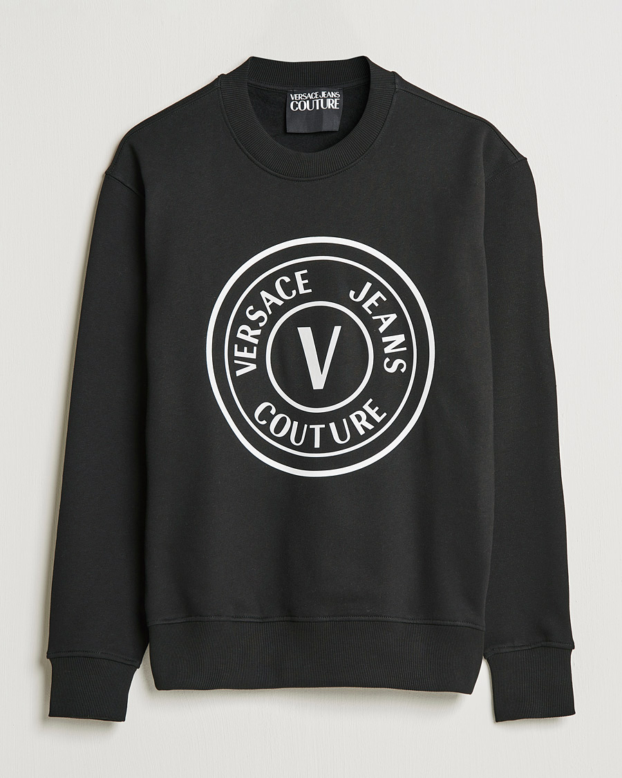Miehet |  | Versace Jeans Couture | Big V Emblem Sweatshirt Black