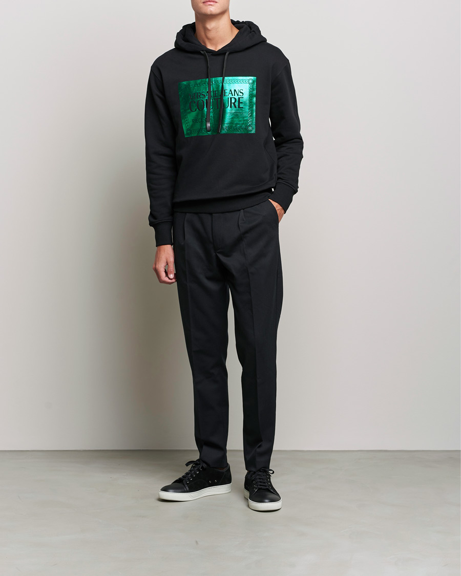 Mies | Puserot | Versace Jeans Couture | Piece Nr Hoodie Black