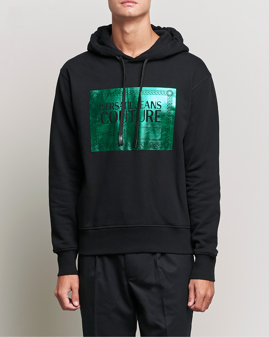 Mies | Puserot | Versace Jeans Couture | Piece Nr Hoodie Black