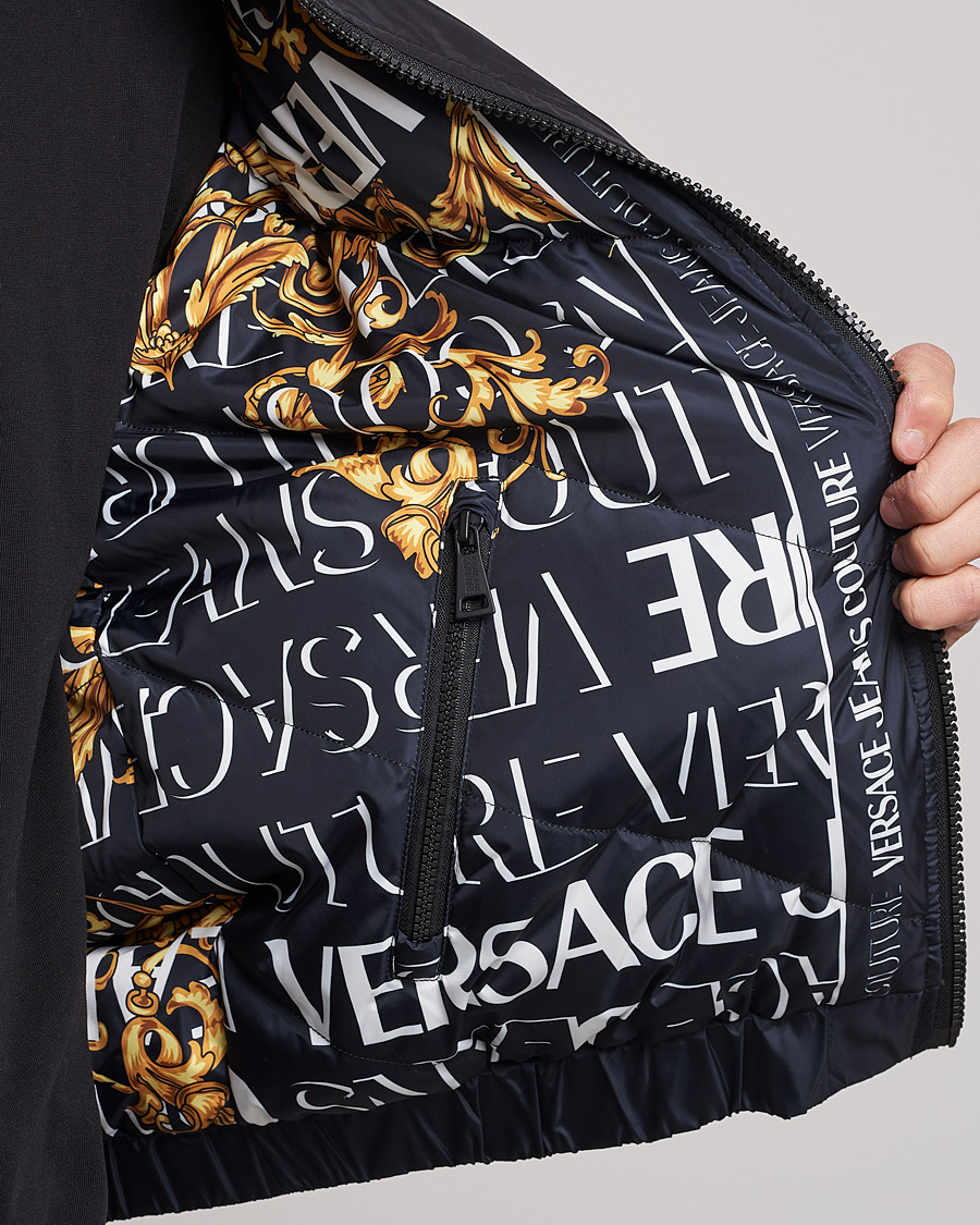 Mies | Takit | Versace Jeans Couture | Reversible Bomber Jacket Black