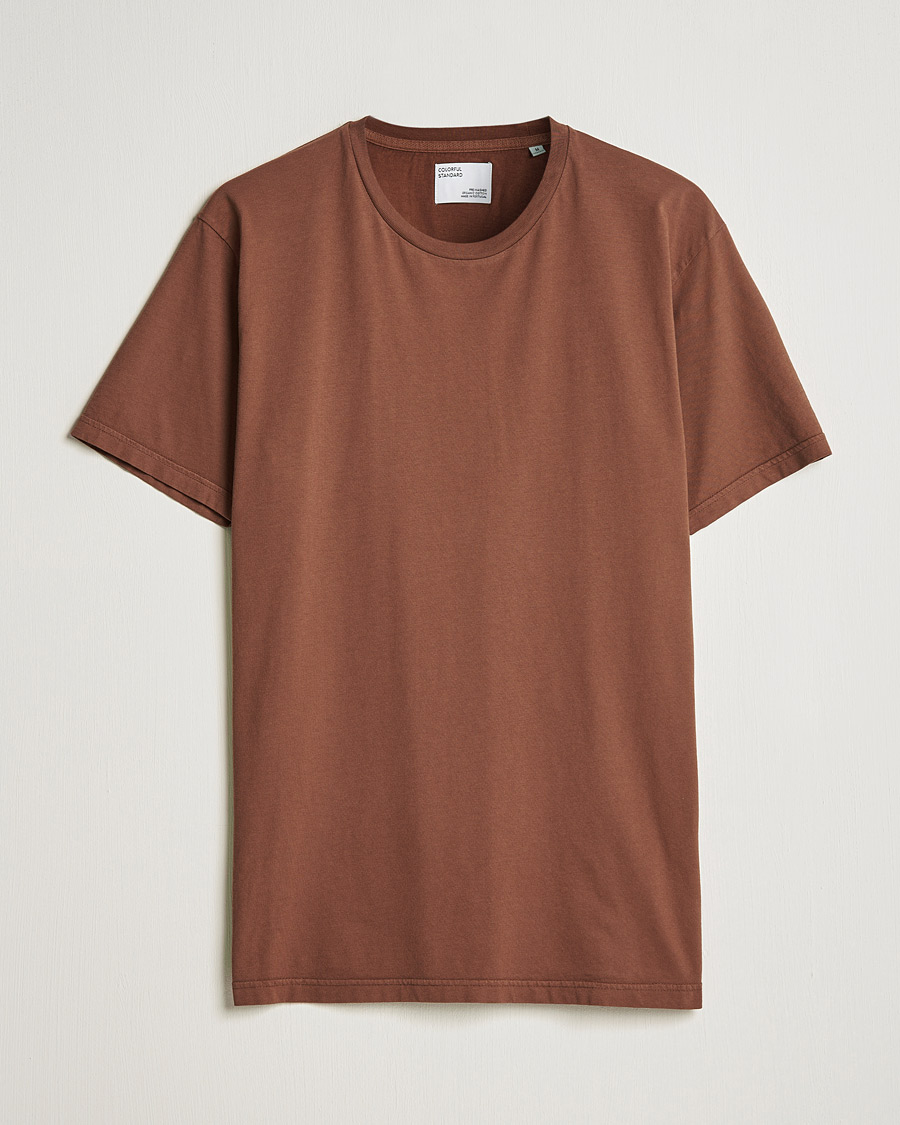 Mies | T-paidat | Colorful Standard | Classic Organic T-Shirt Cinnamon Brown