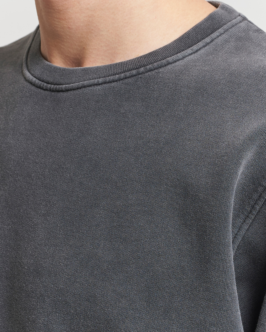 Mies | Puserot | Colorful Standard | Classic Organic Crew Neck Sweat Faded Black