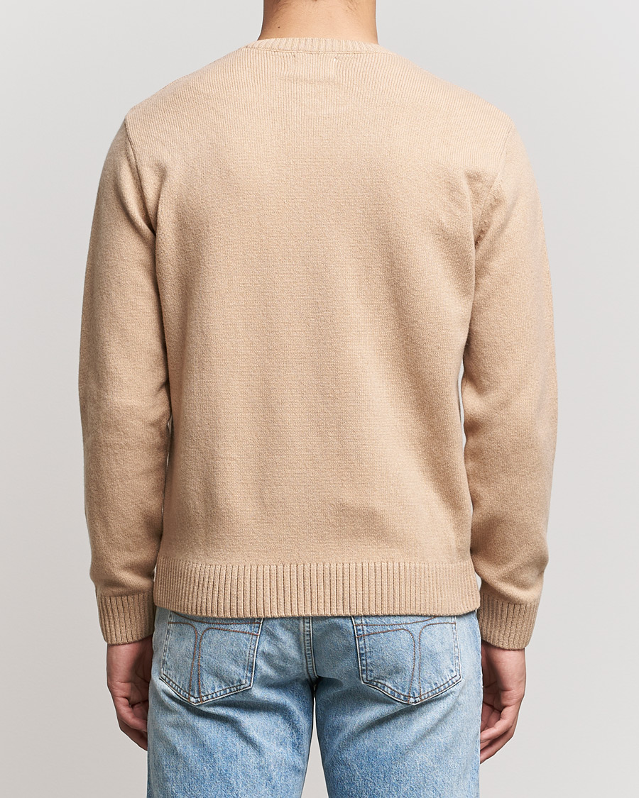 Mies | Puserot | Colorful Standard | Classic Merino Wool Crew Neck Honey Beige