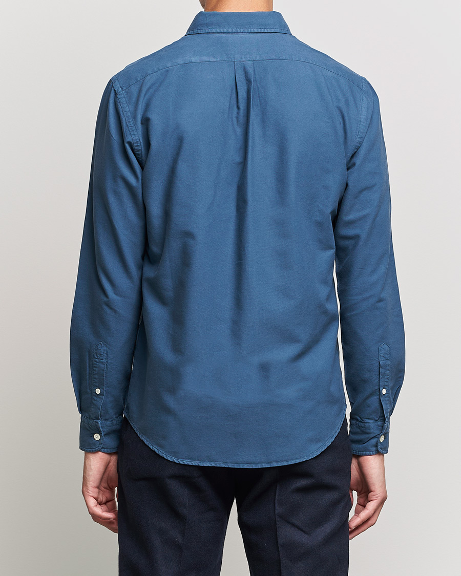 Mies | Kauluspaidat | Colorful Standard | Classic Organic Oxford Button Down Shirt Petrol Blue
