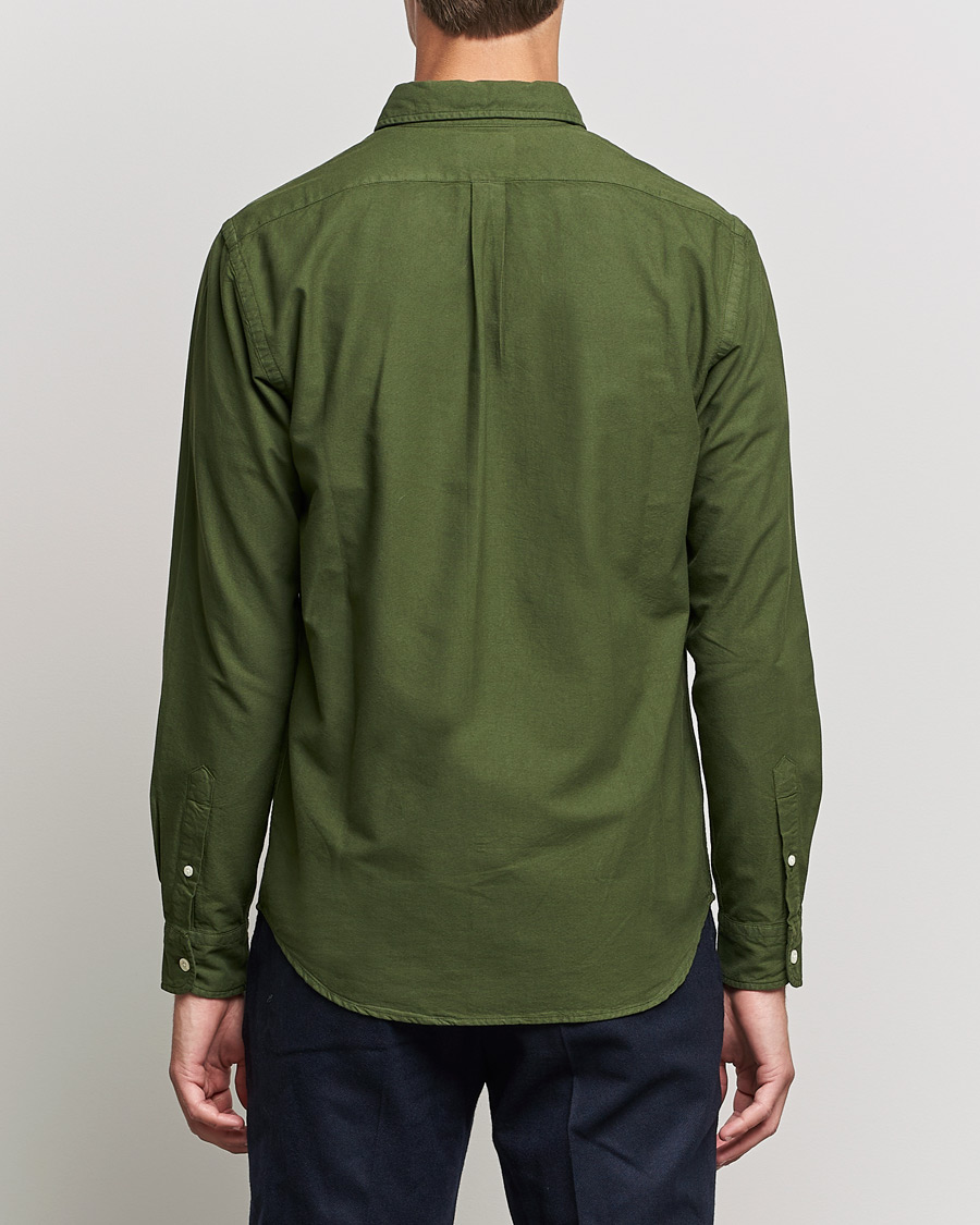 Mies | Kauluspaidat | Colorful Standard | Classic Organic Oxford Button Down Shirt Seaweed Green