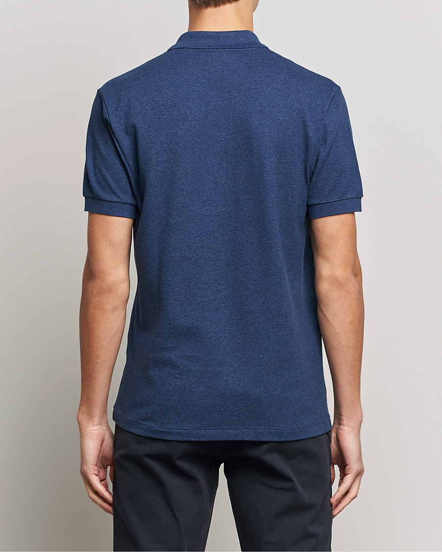 Mies | Pikeet | Lacoste | Original Polo Melange Piké Dark Indigo Blue