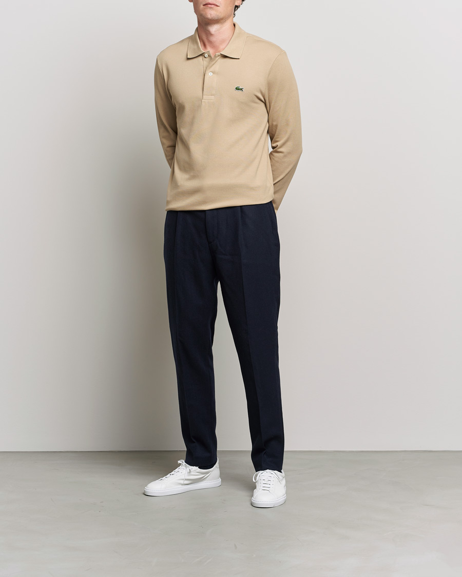 Mies | Puserot | Lacoste | Long Sleeve Polo Viennese