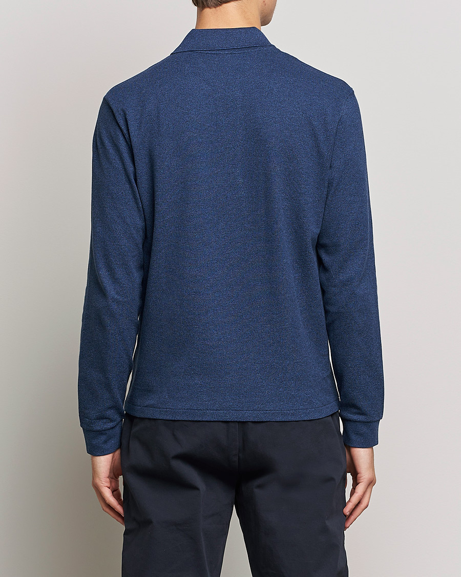 Mies | Puserot | Lacoste | Long Sleeve Polo Dark Indigo Blue