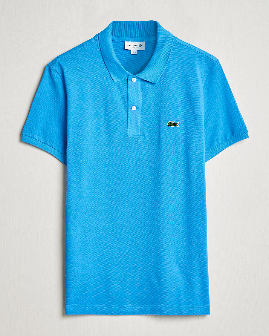 Mies | Pikeet | Lacoste | Slim Fit Polo Piké Argentine Blue