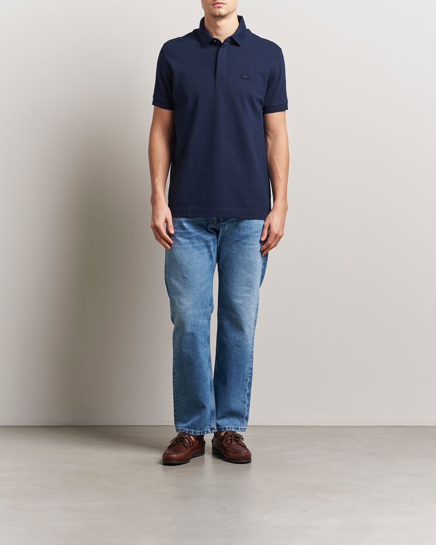 Mies | Pikeet | Lacoste | Paris Polo Piké Navy Blue