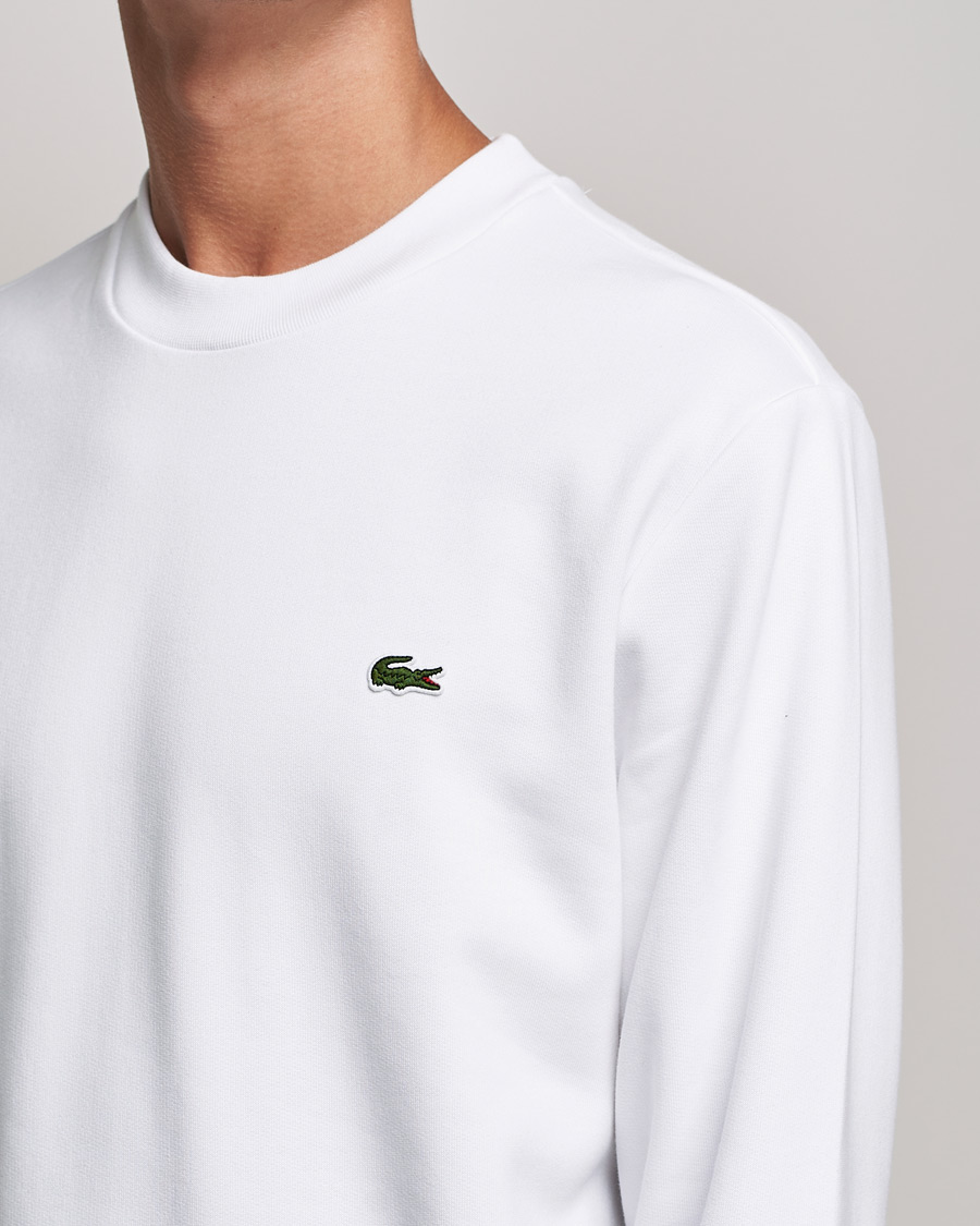 Mies | Puserot | Lacoste | Crew Neck Sweatshirt White