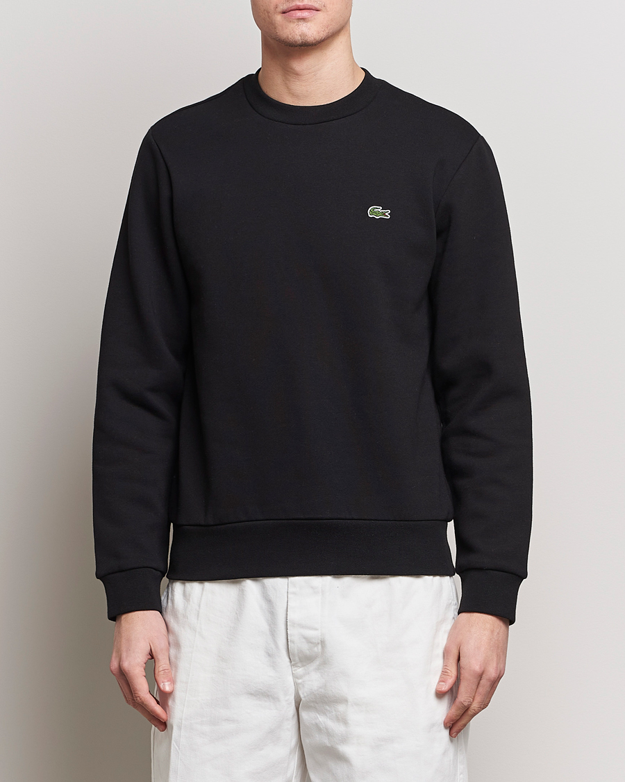 Mies | Puserot | Lacoste | Crew Neck Sweatshirt Black