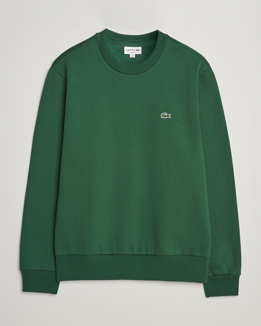 Mies | Puserot | Lacoste | Crew Neck Sweatshirt Green