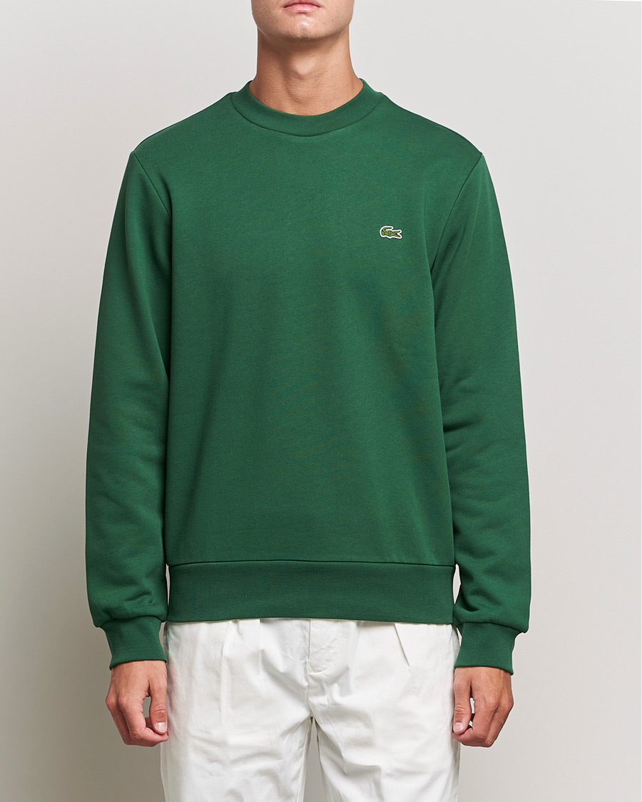 Mies | Puserot | Lacoste | Crew Neck Sweatshirt Green