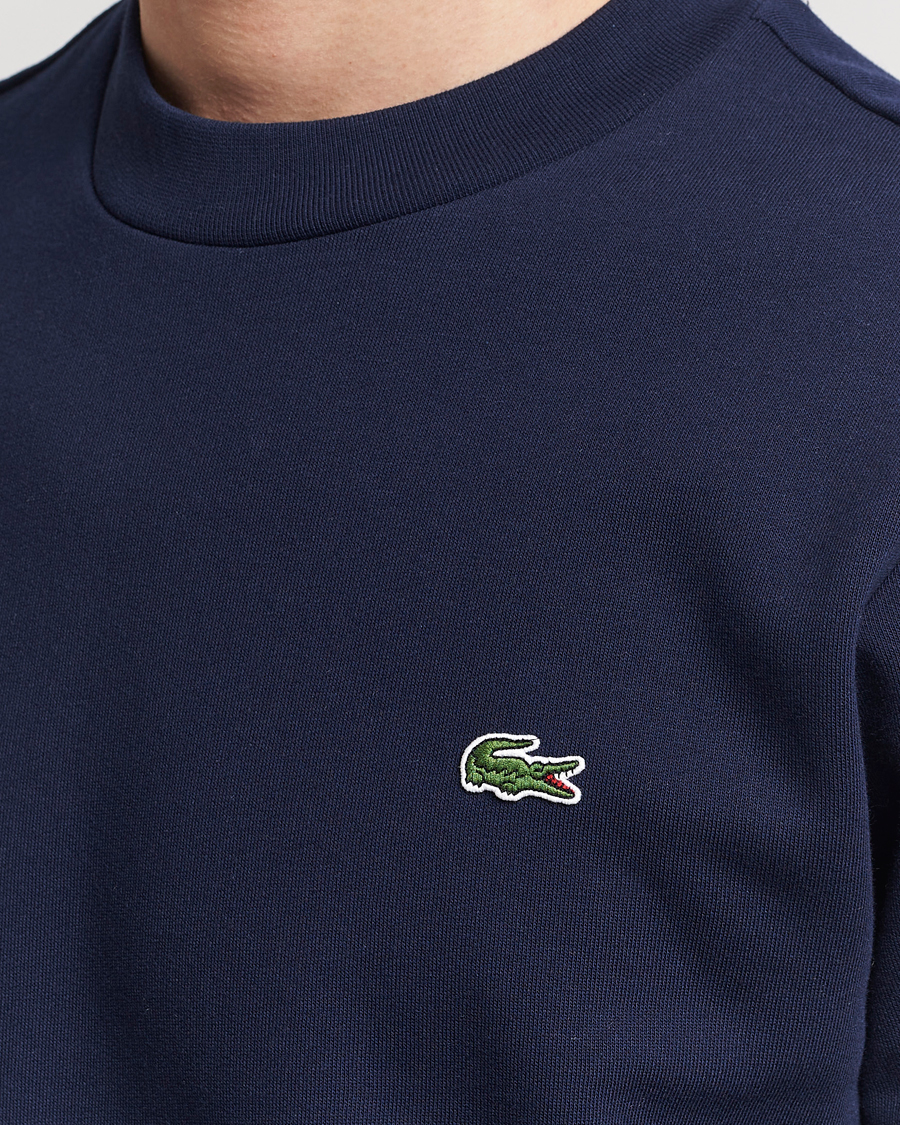 Mies | Puserot | Lacoste | Crew Neck Sweatshirt Navy Blue