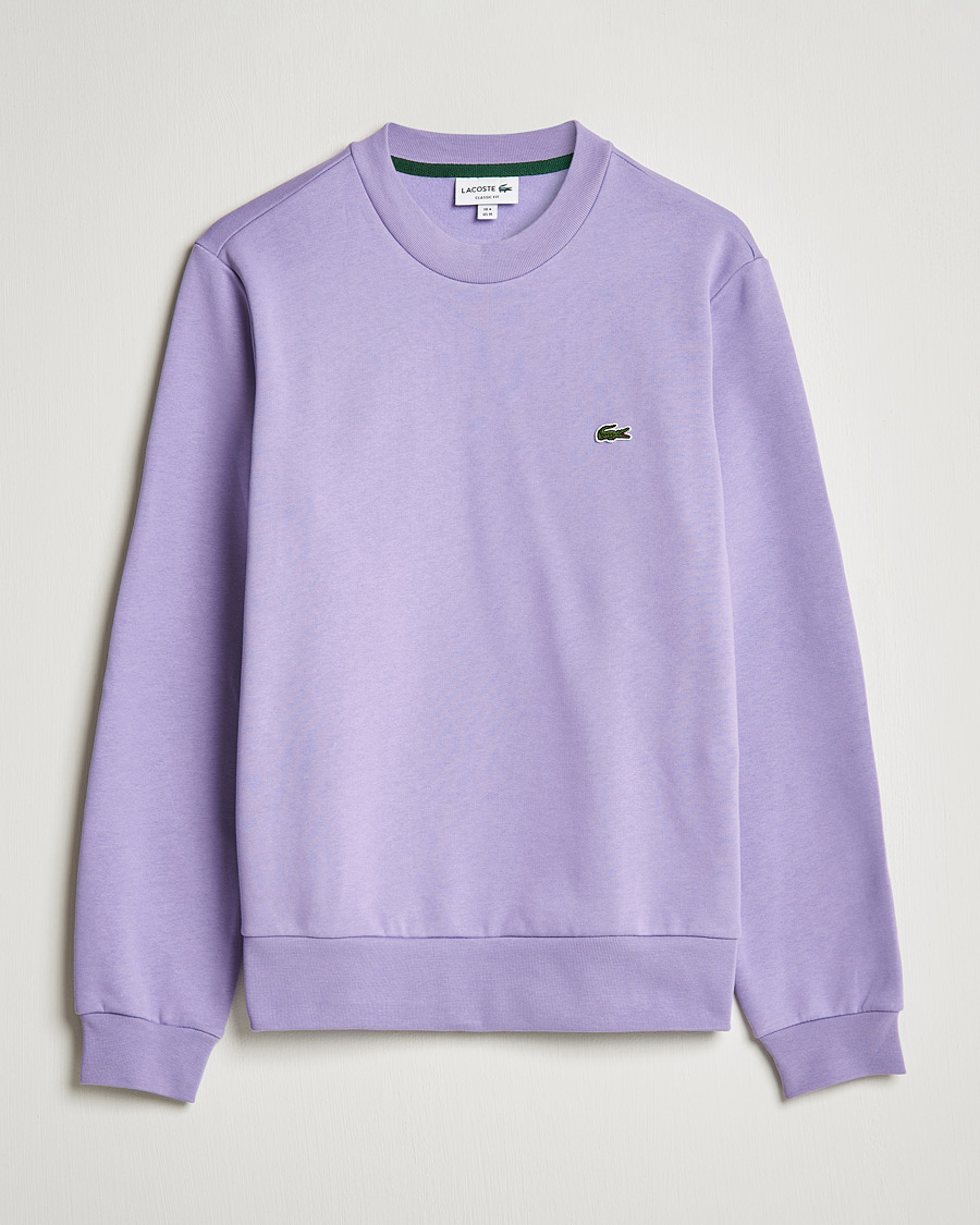 Mies | Puserot | Lacoste | Crew Neck Sweatshirt Neva Purple