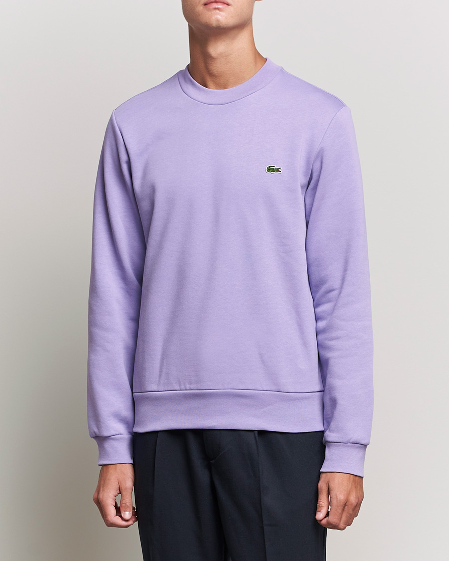 Mies | Puserot | Lacoste | Crew Neck Sweatshirt Neva Purple
