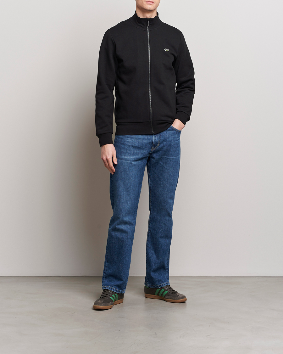 Mies | Lacoste | Lacoste | Full Zip Sweater Black
