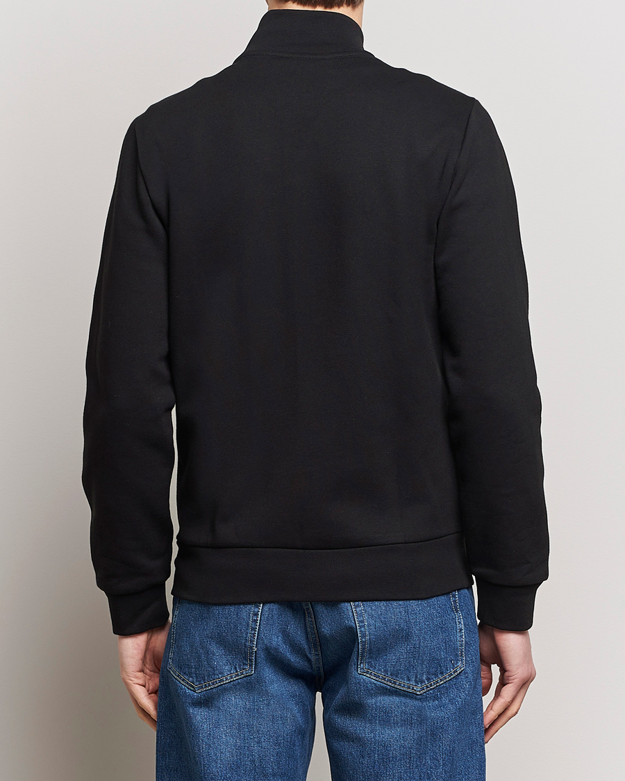 Mies | Puserot | Lacoste | Full Zip Sweater Black