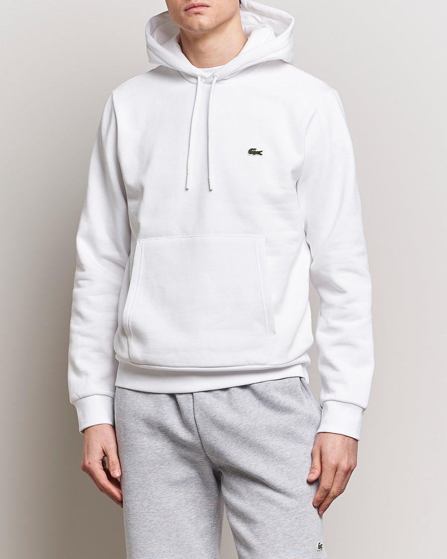 Mies | Puserot | Lacoste | Hoodie White