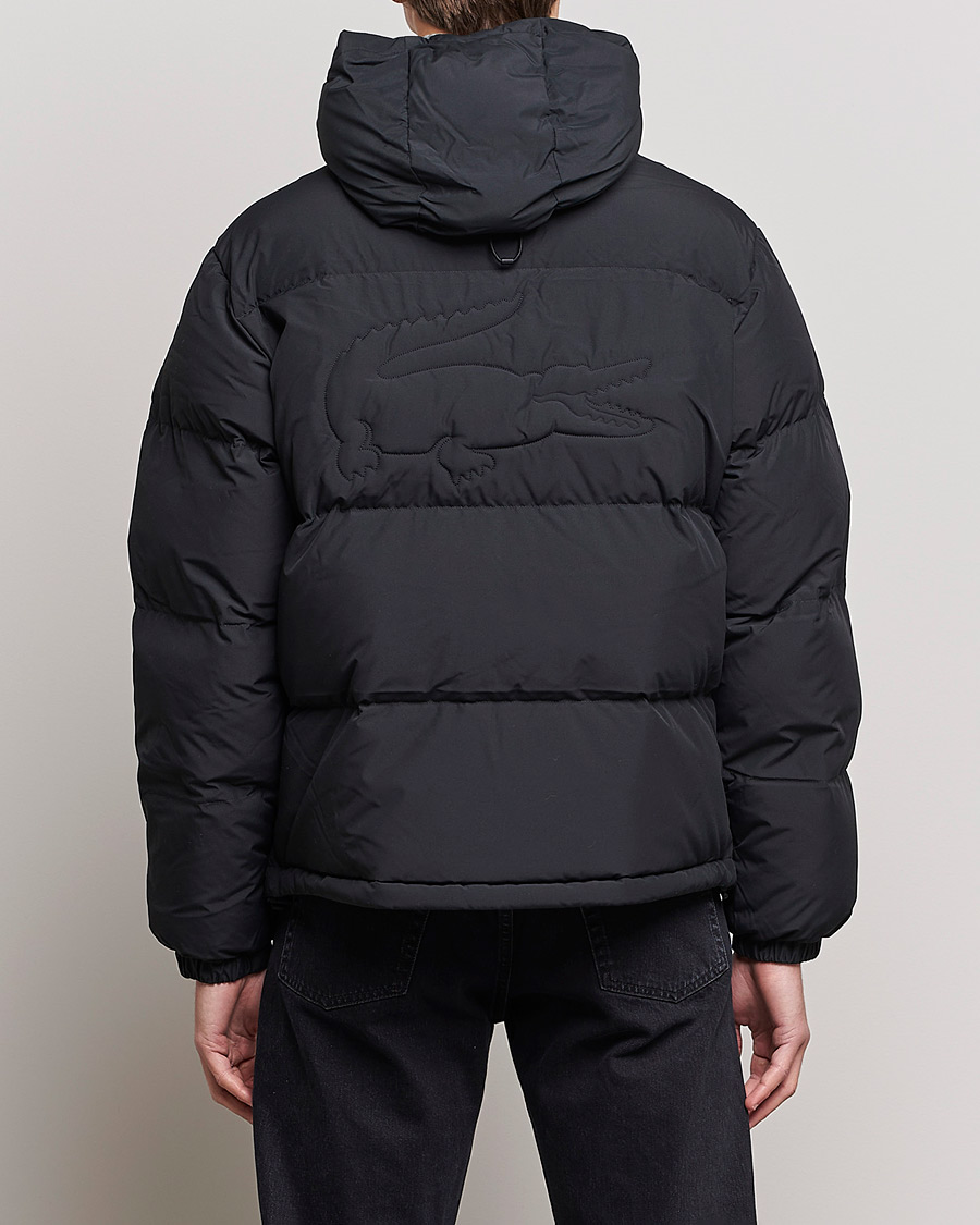 Mies | Takit | Lacoste | Hooded Lightweight Jacket Black