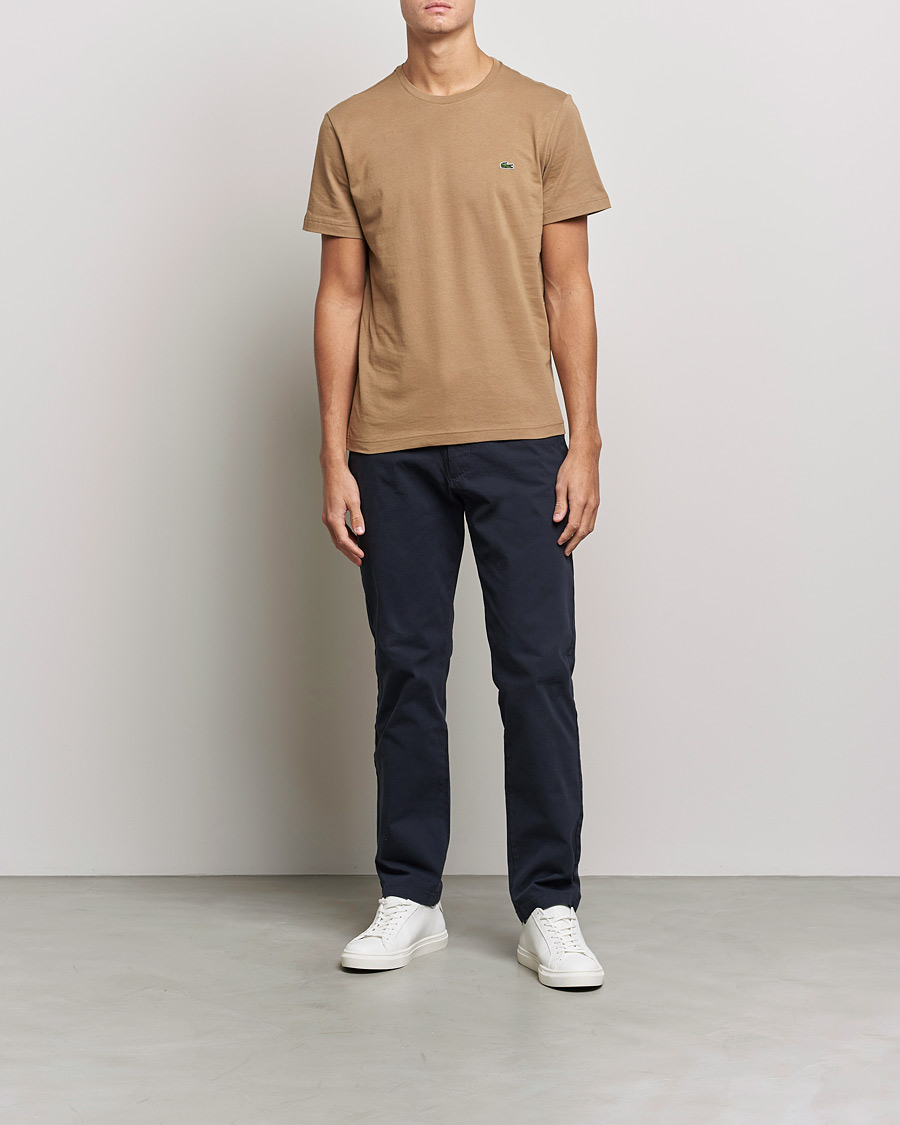 Mies | T-paidat | Lacoste | Crew Neck Tee Leafy