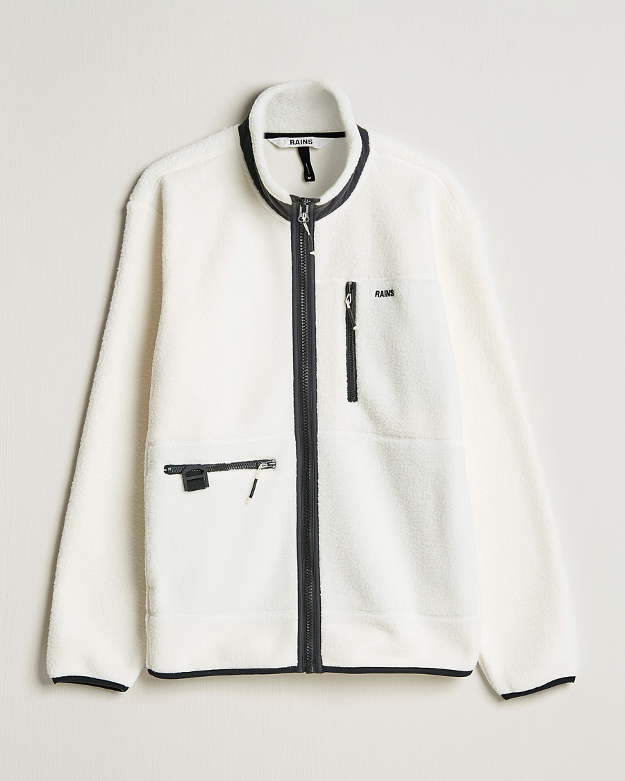 Mies | Puserot | RAINS | Heavy Fleece Full Zip Jacket Fossil