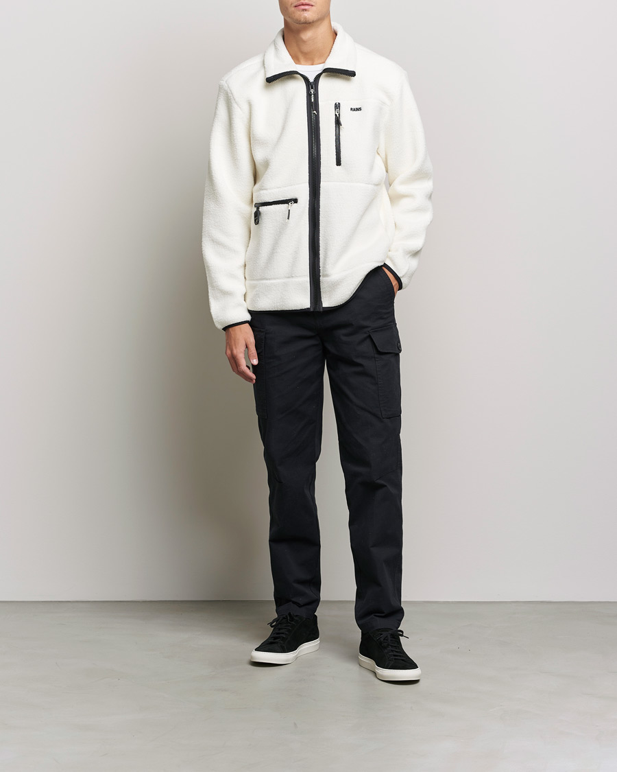 Mies | Puserot | RAINS | Heavy Fleece Full Zip Jacket Fossil