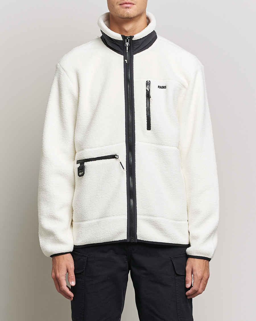 Mies | Puserot | RAINS | Heavy Fleece Full Zip Jacket Fossil