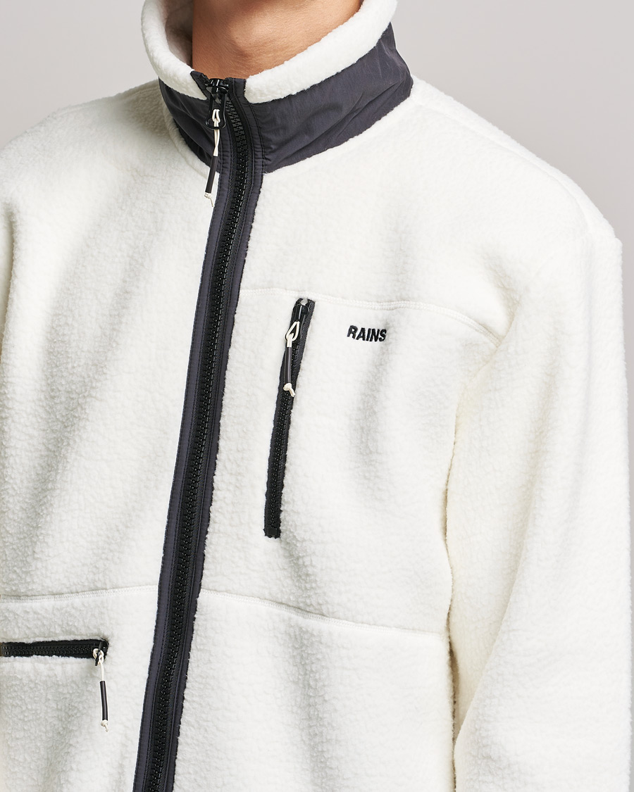 Mies | Puserot | RAINS | Heavy Fleece Full Zip Jacket Fossil