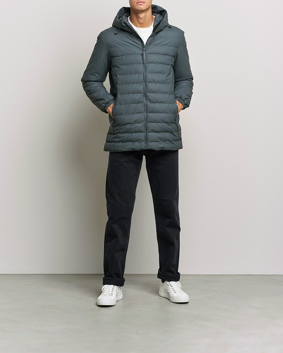 Mies | Takit | RAINS | Trekker Hooded Jacket Slate Grey