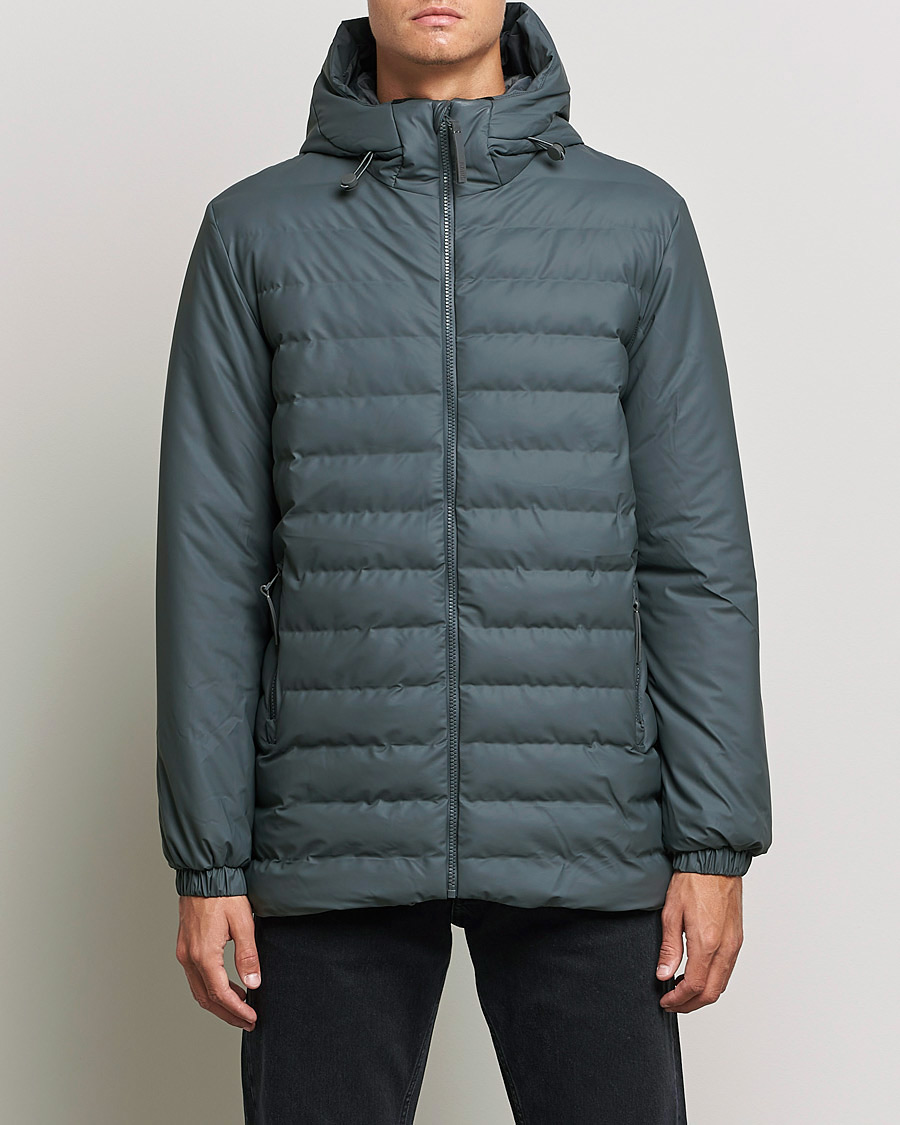 Mies | Takit | RAINS | Trekker Hooded Jacket Slate Grey