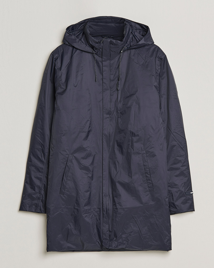 Mies | Takit | RAINS | Padded Nylon Coat Navy