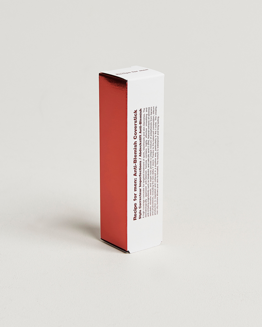 Mies | Recipe for men Anti-Blemish Coverstick 2,5ml | Recipe for men | Anti-Blemish Coverstick 2,5ml