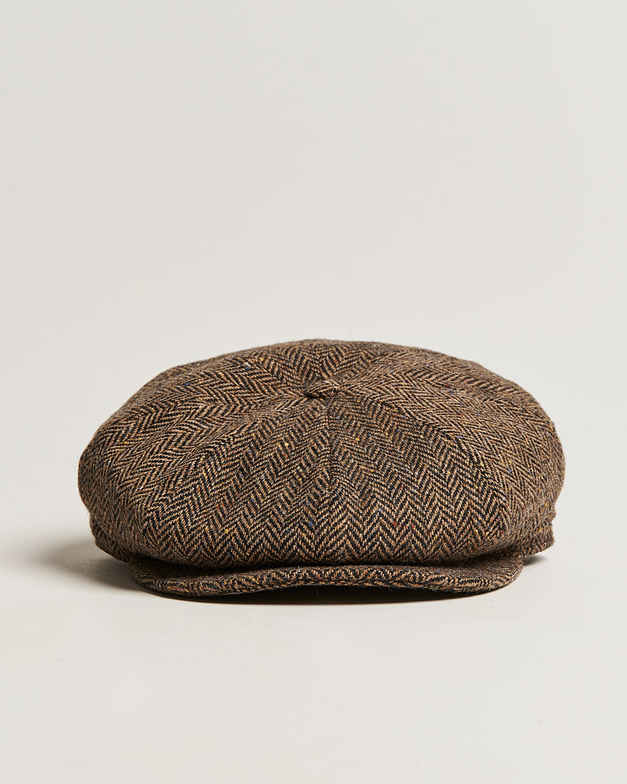 Mies | Lock & Co Hatters Tremelo Wool Cap Black Beige | Lock & Co Hatters | Tremelo Wool Cap Black Beige