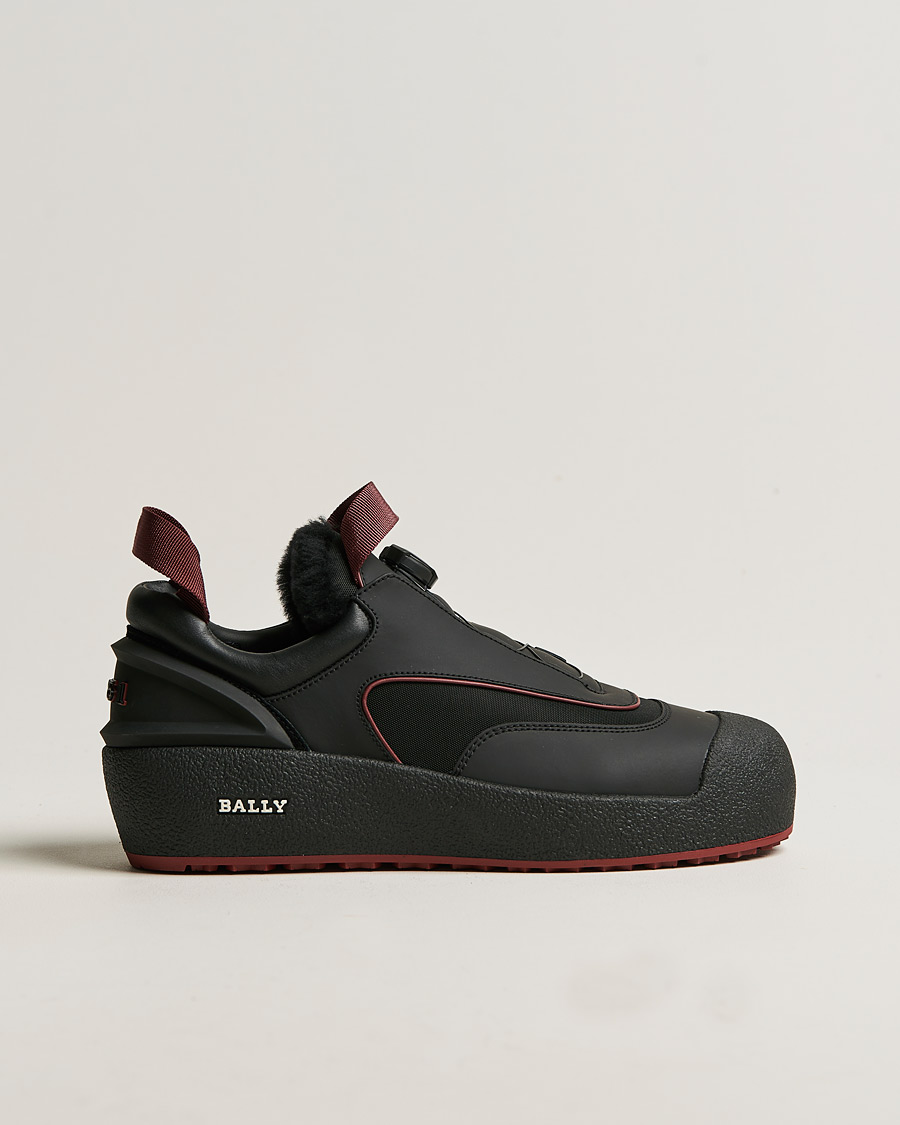 Miehet |  | Bally | Curtys Curling Sneaker Black/Heritage Red