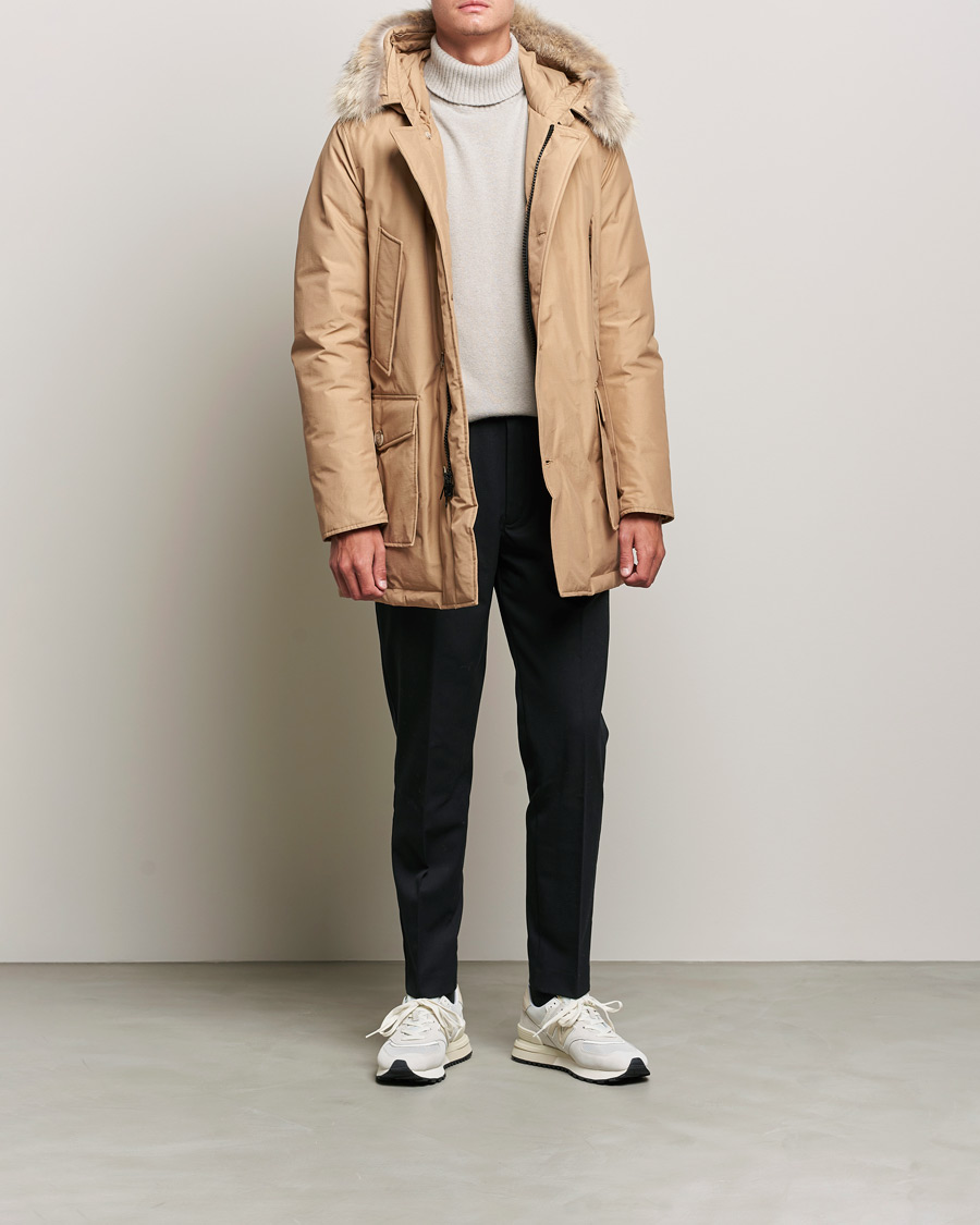 Mies | American Heritage | Woolrich | Arctic Parka DF Gold Khaki