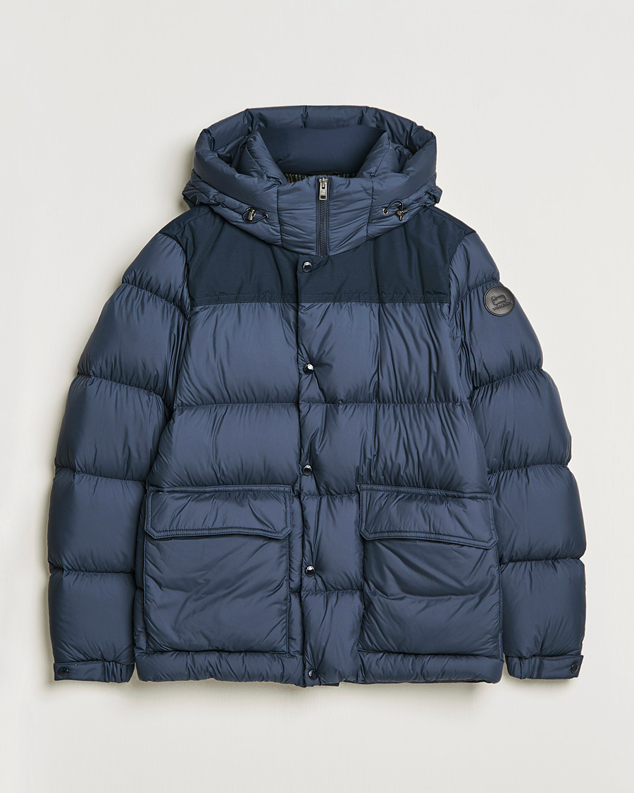 Mies | Takit | Woolrich | Microfiber Sierra Padded Jacket Melton Blue