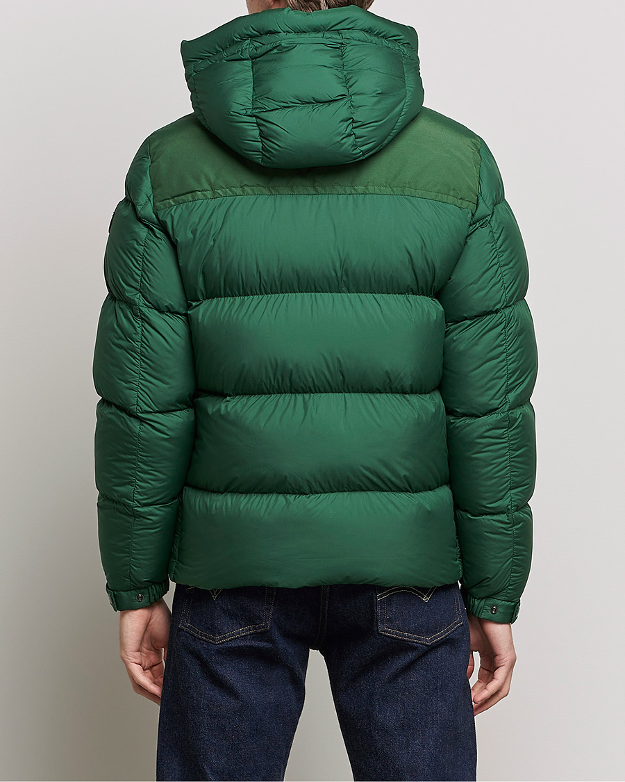 Mies | Takit | Woolrich | Microfiber Sierra Padded Jacket Waxed Green
