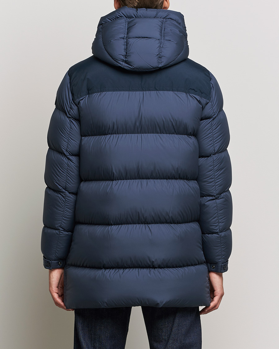 Mies | Takit | Woolrich | Microfiber Sierra Padded Parka Melton Blue