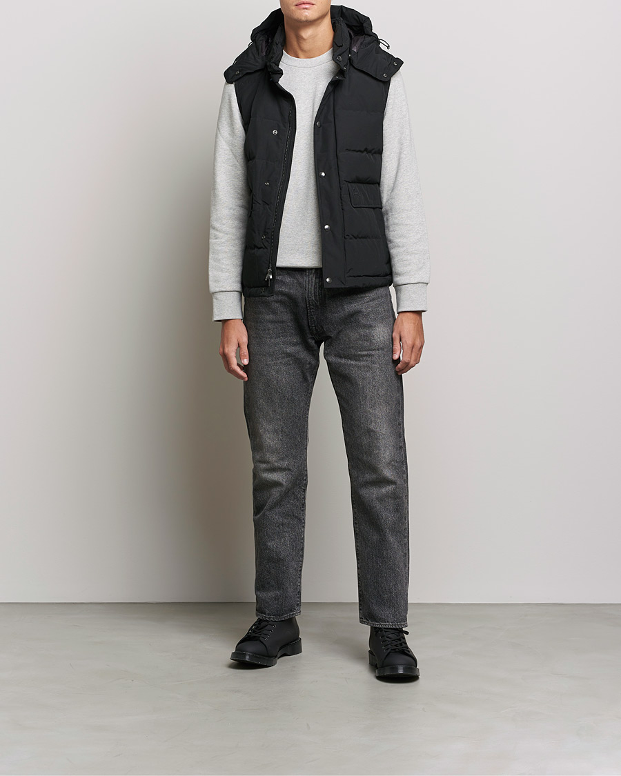 Mies | Takit | Woolrich | Aleutian Detachable Hooded Vest Black