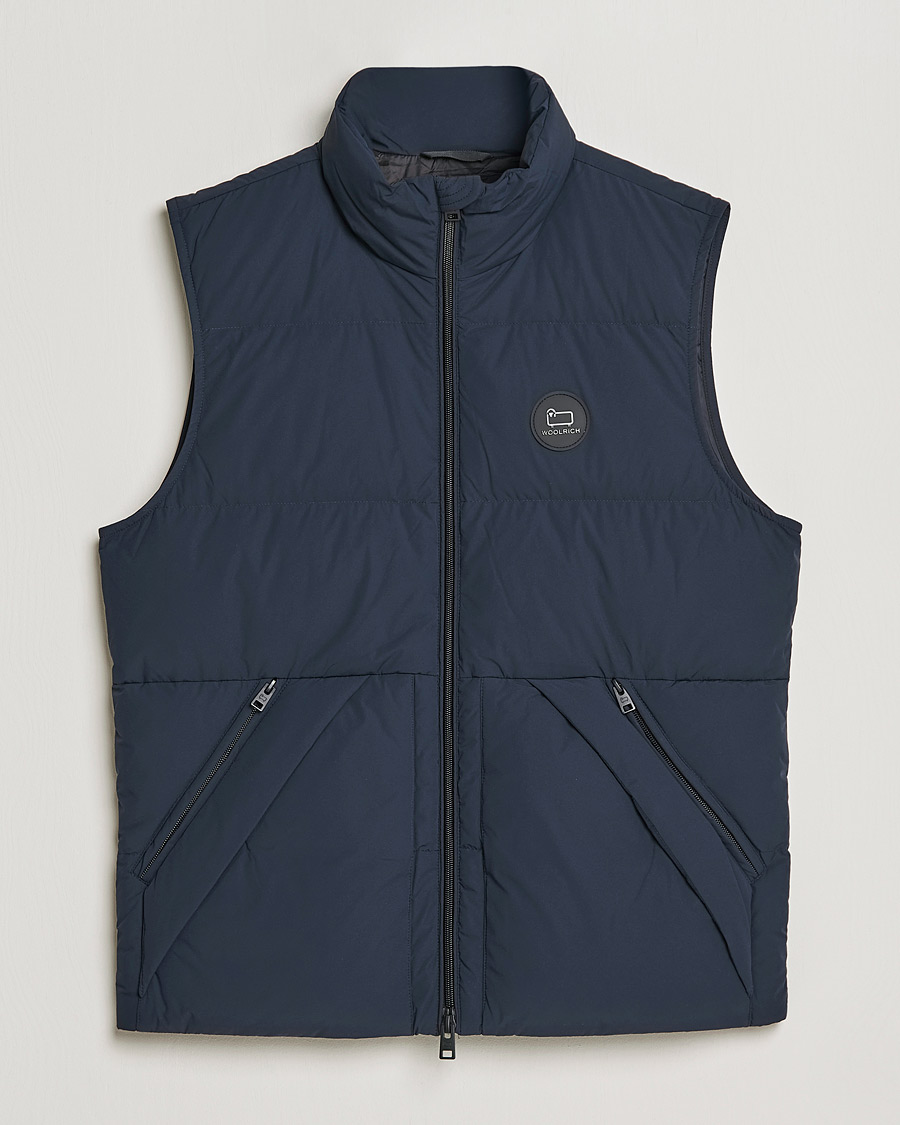 Mies | Takit | Woolrich | Sierra Supreme Vest Melton Blue