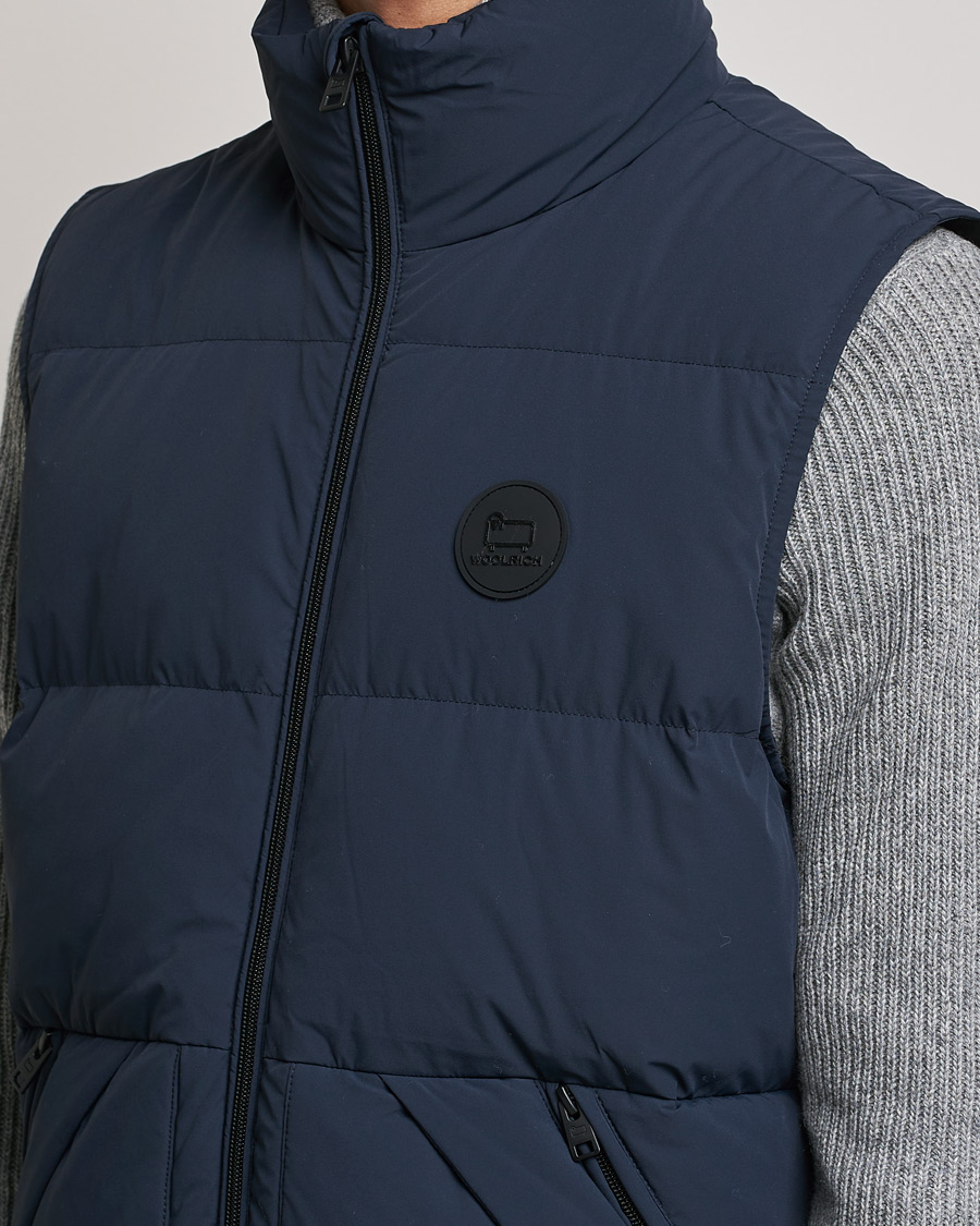 Mies | Takit | Woolrich | Sierra Supreme Vest Melton Blue