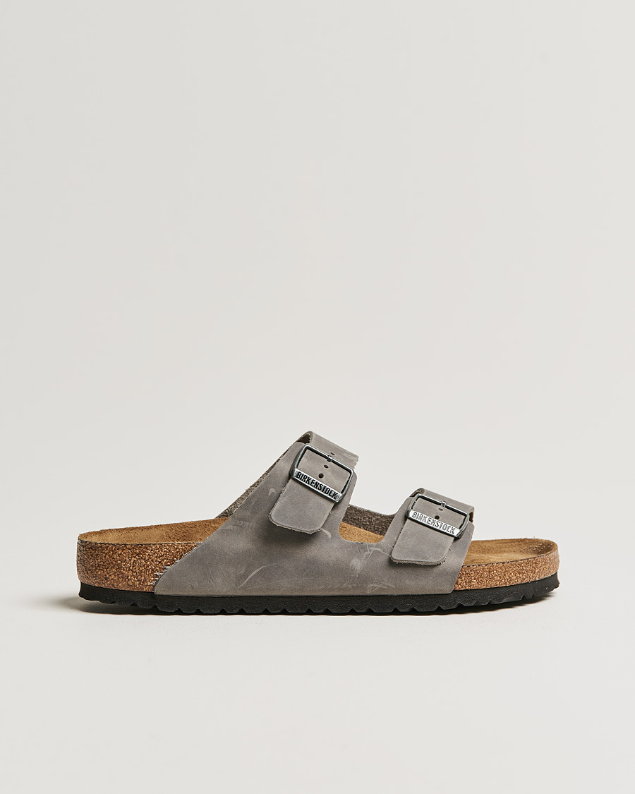 Mies | BIRKENSTOCK Arizona Soft Footbed Iron Oiled Leather | BIRKENSTOCK | Arizona Soft Footbed Iron Oiled Leather