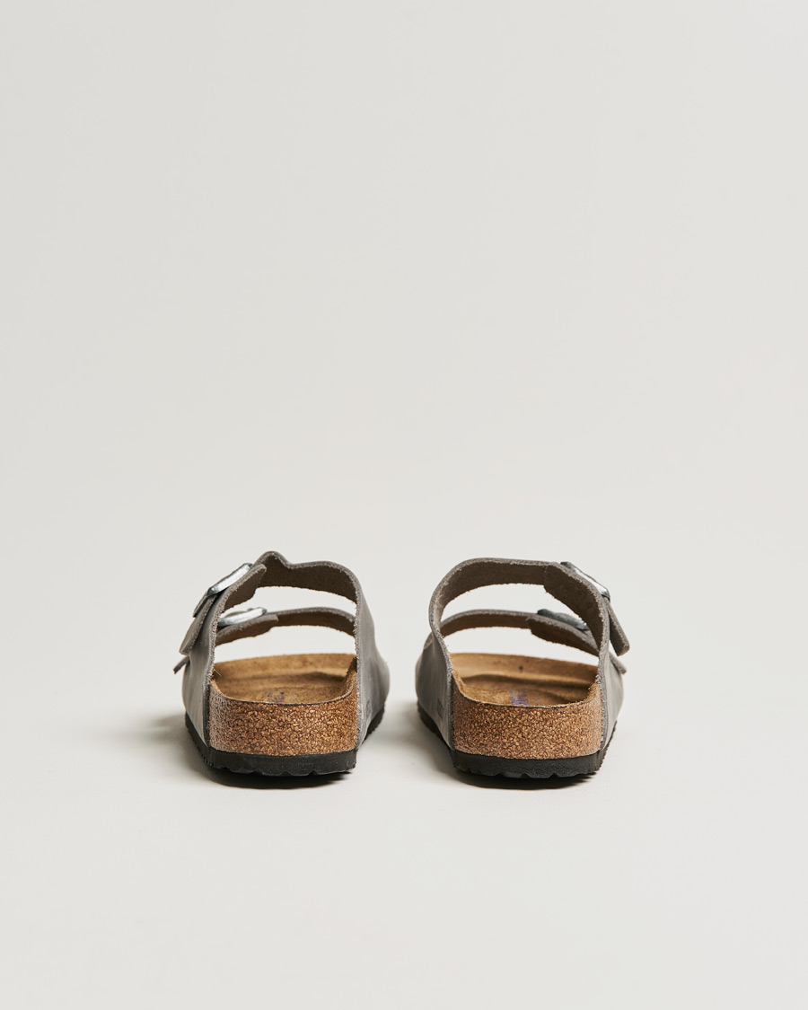 Mies | Sandaalit ja tohvelit | BIRKENSTOCK | Arizona Soft Footbed Iron Oiled Leather