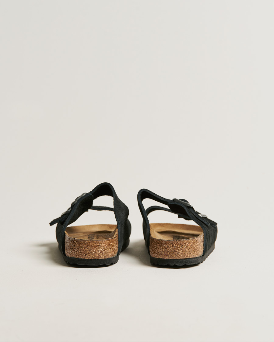 Mies | Sandaalit ja tohvelit | BIRKENSTOCK | Arizona Classic Footbed Desert Black Nubuck