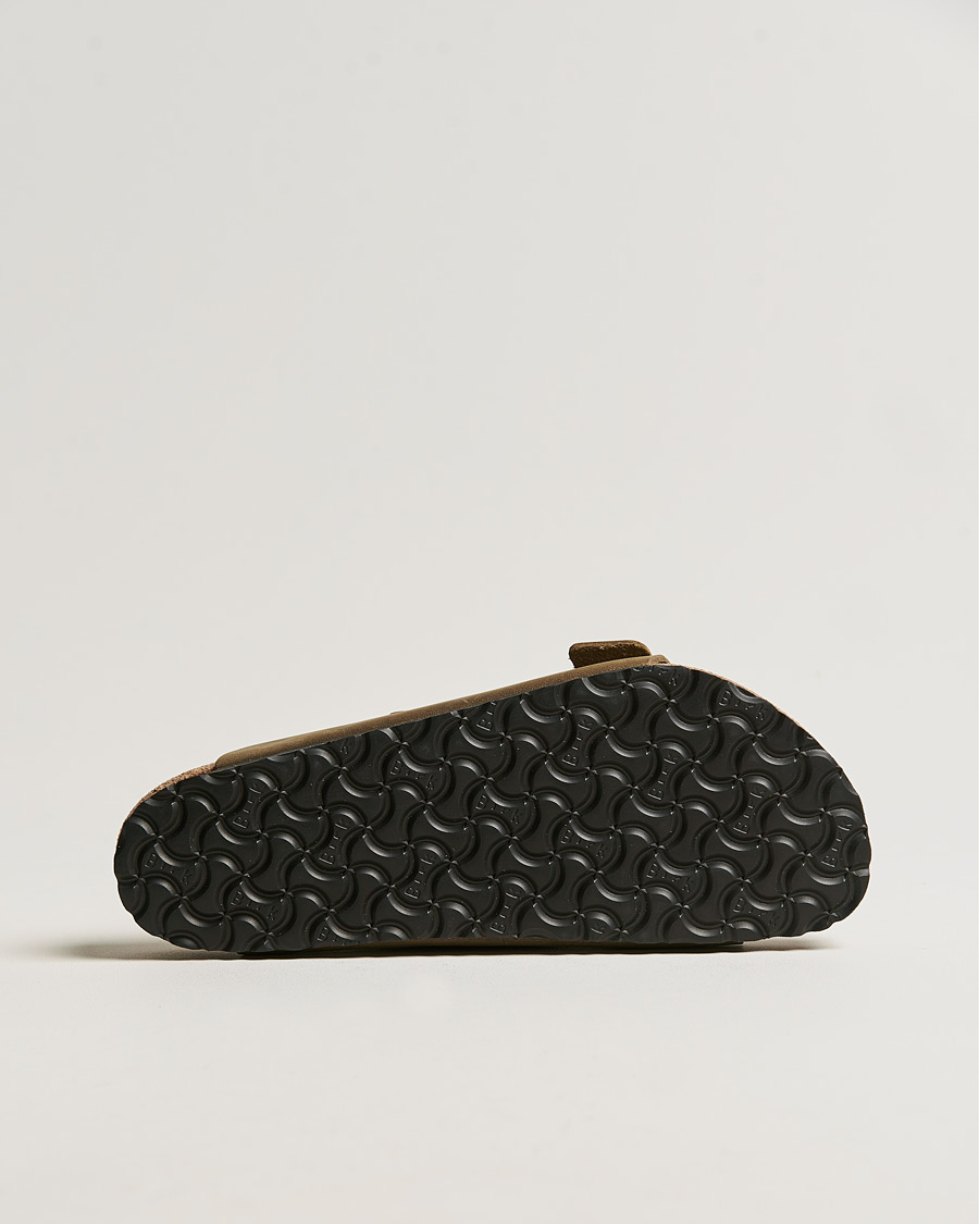 Mies | Sandaalit ja tohvelit | BIRKENSTOCK | Arizona Soft Footbed Faded Khaki Oiled Leather