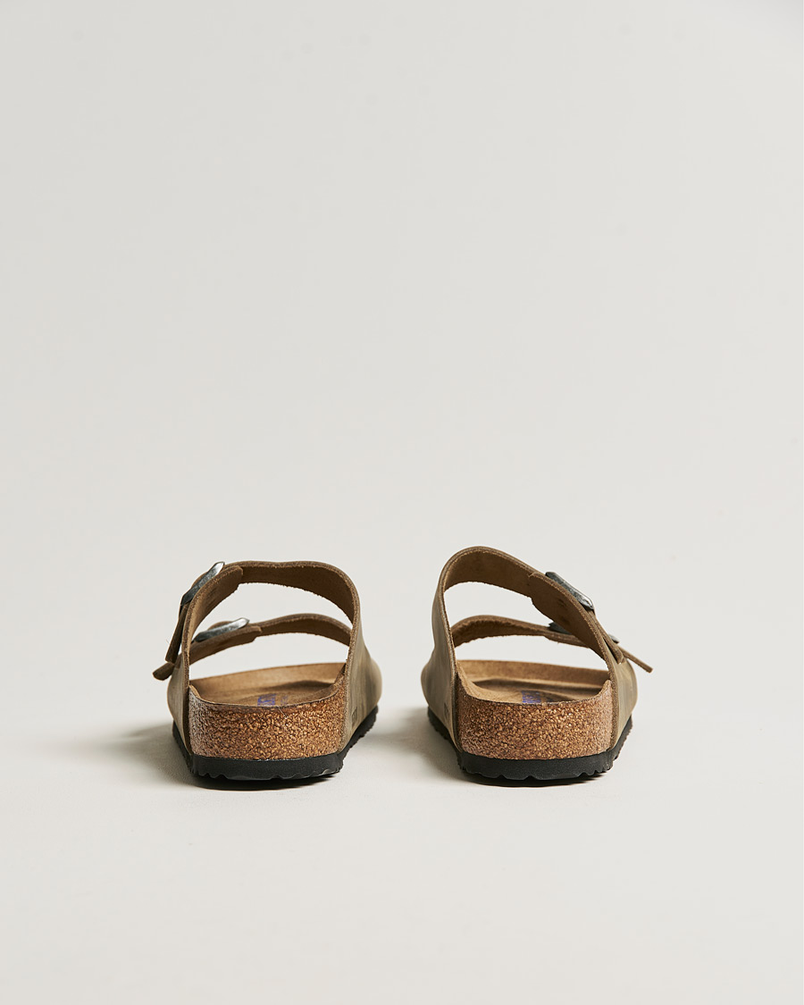 Mies | Sandaalit ja tohvelit | BIRKENSTOCK | Arizona Soft Footbed Faded Khaki Oiled Leather