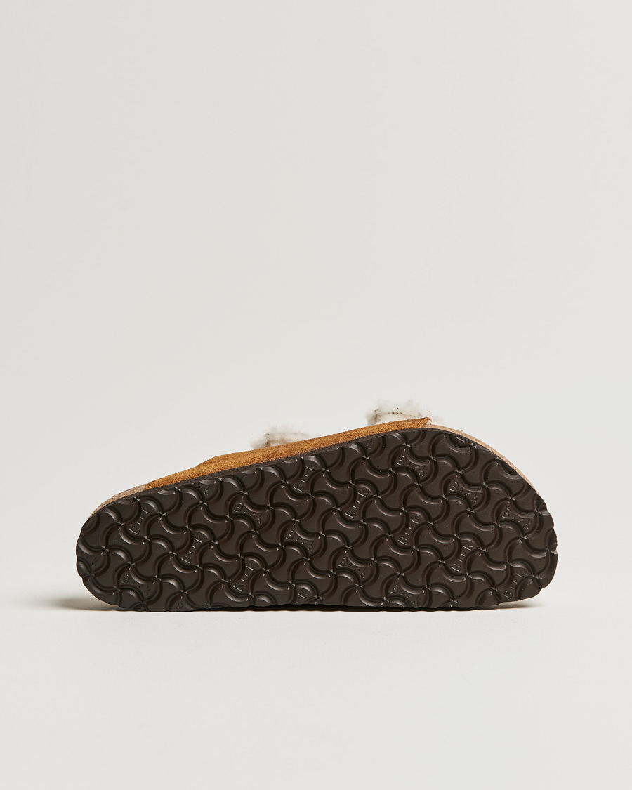 Mies | BIRKENSTOCK Arizona Classic Footbed Shearling Mink Suede | BIRKENSTOCK | Arizona Classic Footbed Shearling Mink Suede