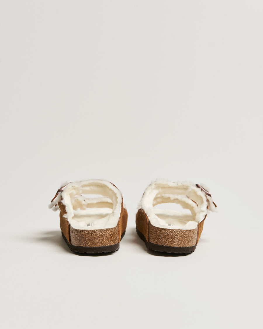 Mies | BIRKENSTOCK Arizona Classic Footbed Shearling Mink Suede | BIRKENSTOCK | Arizona Classic Footbed Shearling Mink Suede
